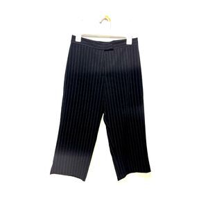 VTG USa made capri pants pinch a penny stripes career office business women M